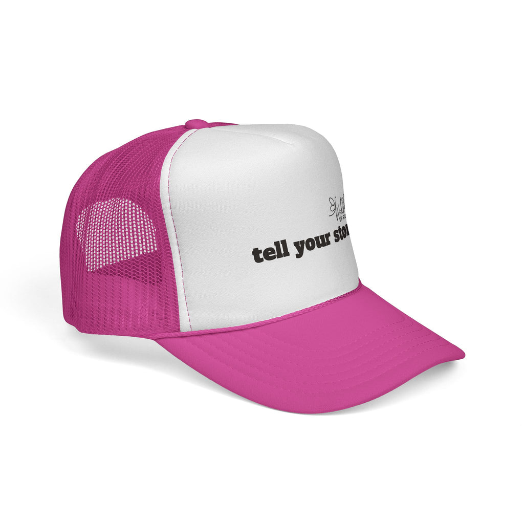 "Tell Your Story." Trucker Hat