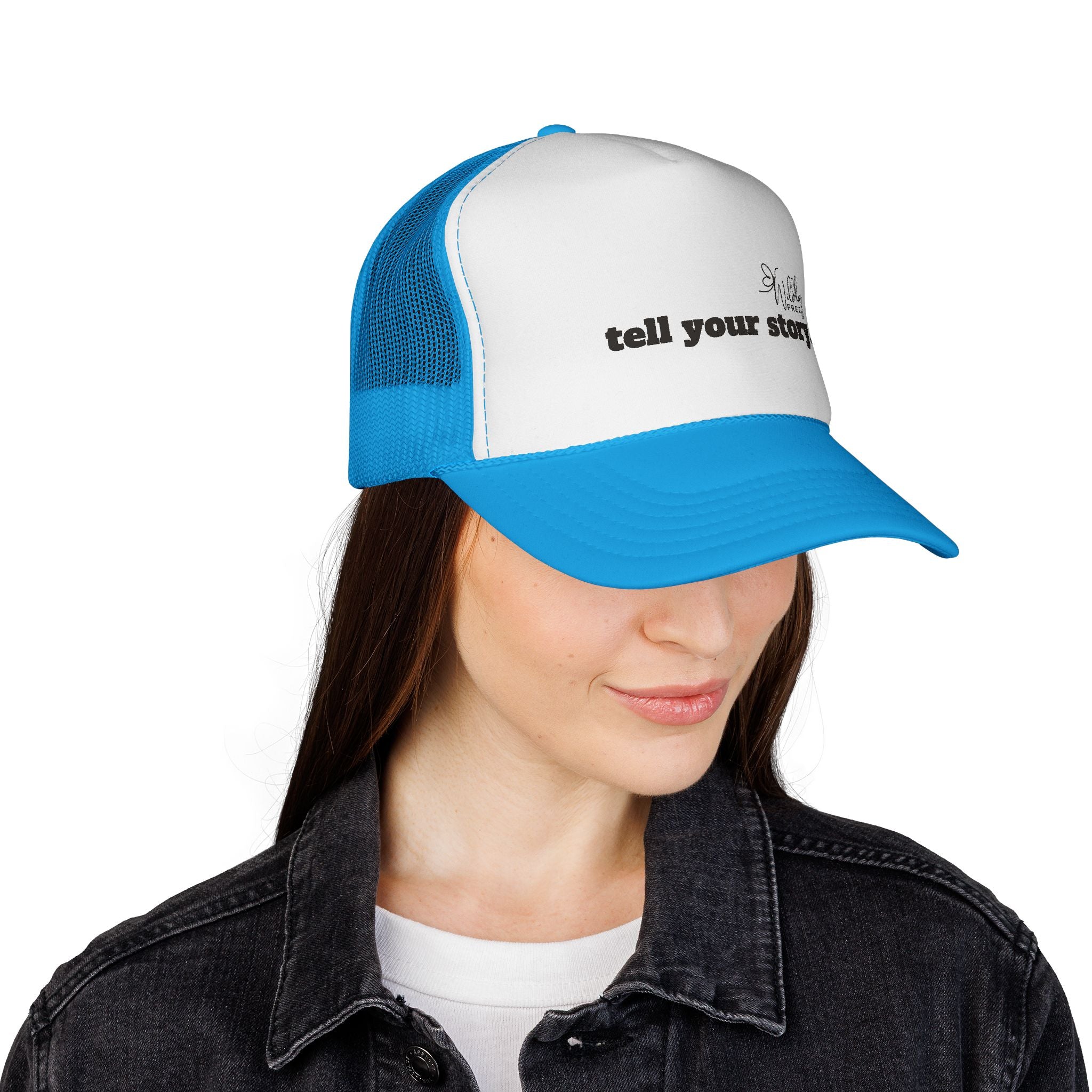 "Tell Your Story." Trucker Hat