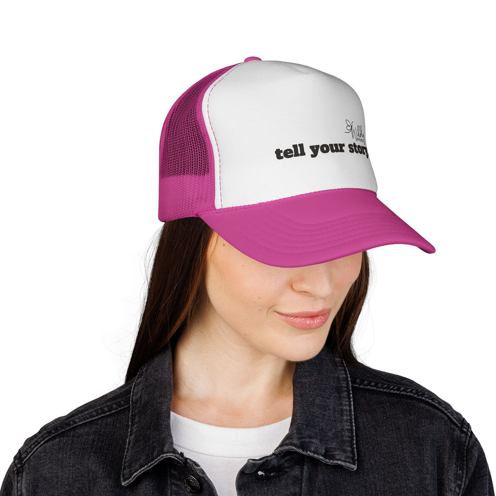"Tell Your Story." Trucker Hat