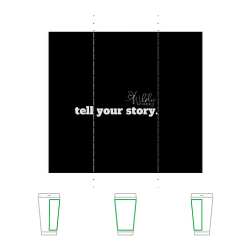 "Tell Your Story" Stainless 20oz Tumbler