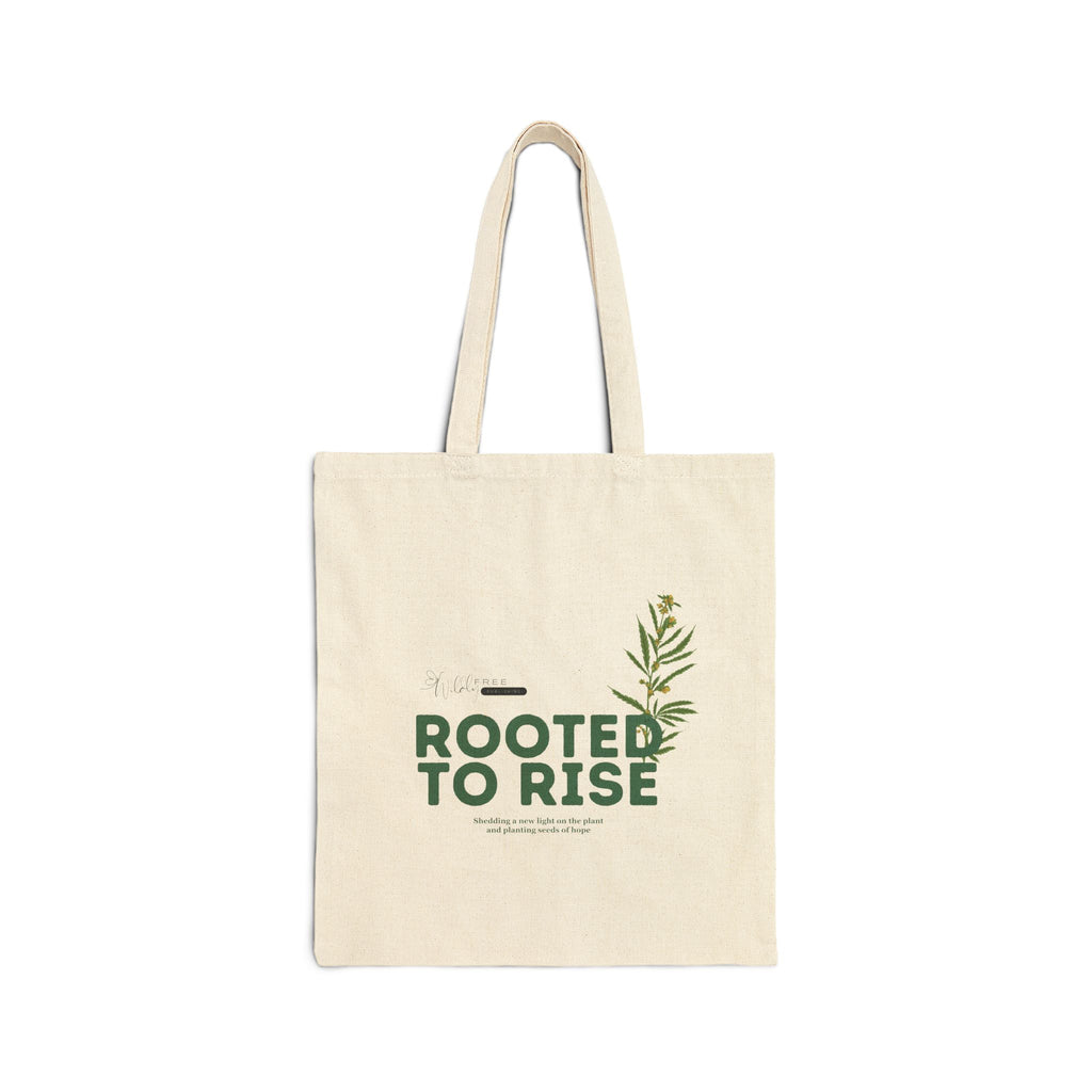 “Rooted to Rise” Canvas Tote