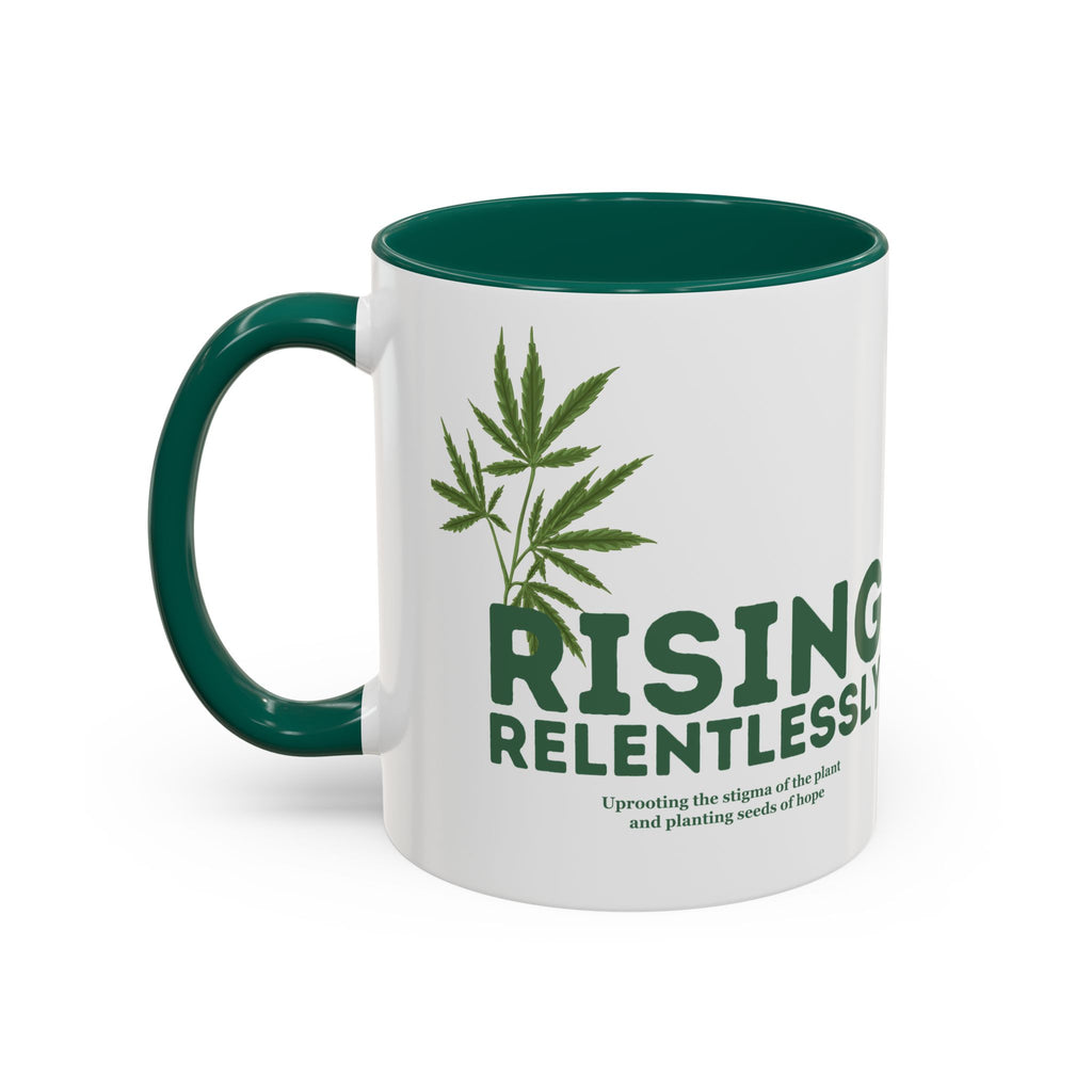 Rising Relentlessly Ceramic Mug (11oz/15oz)