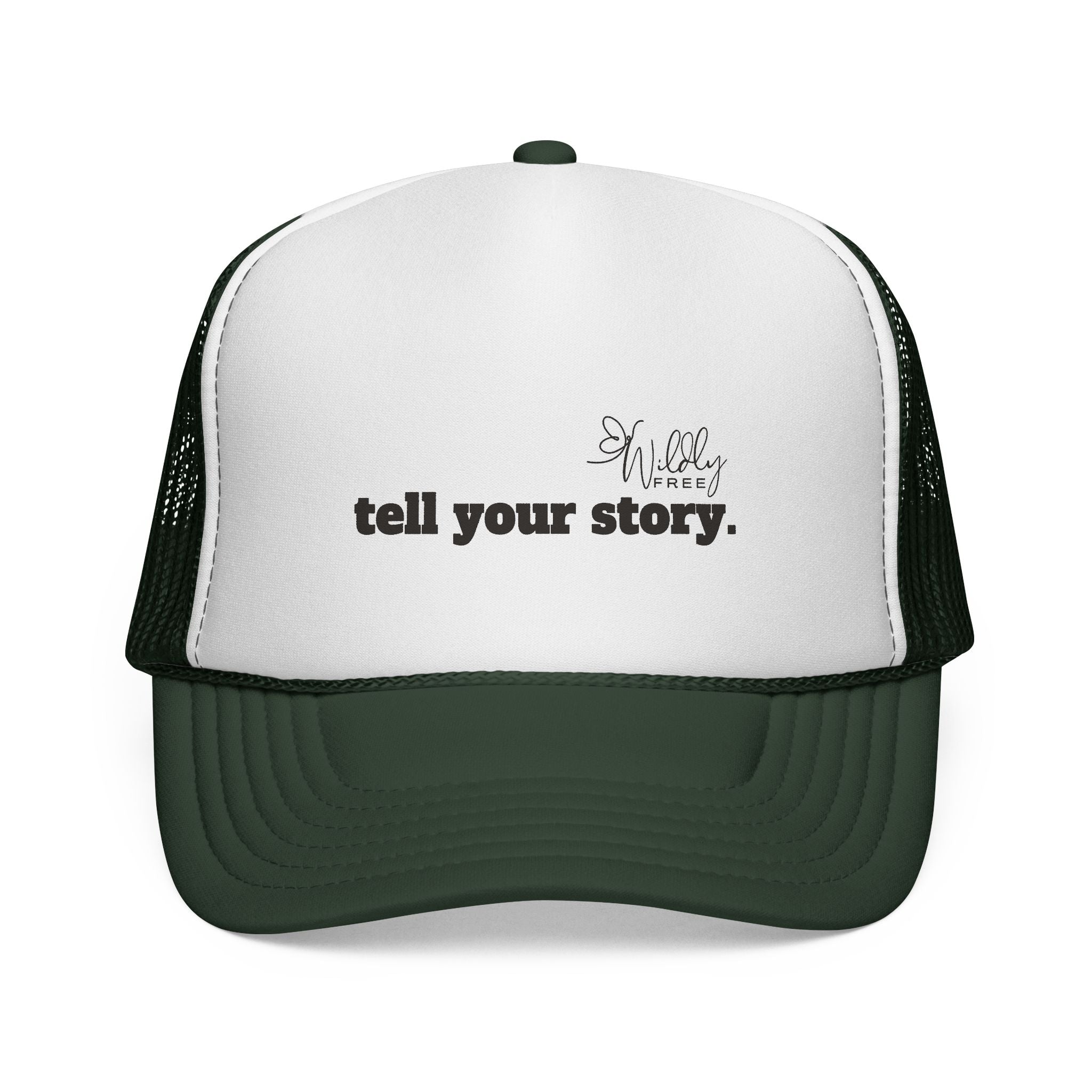 "Tell Your Story." Trucker Hat