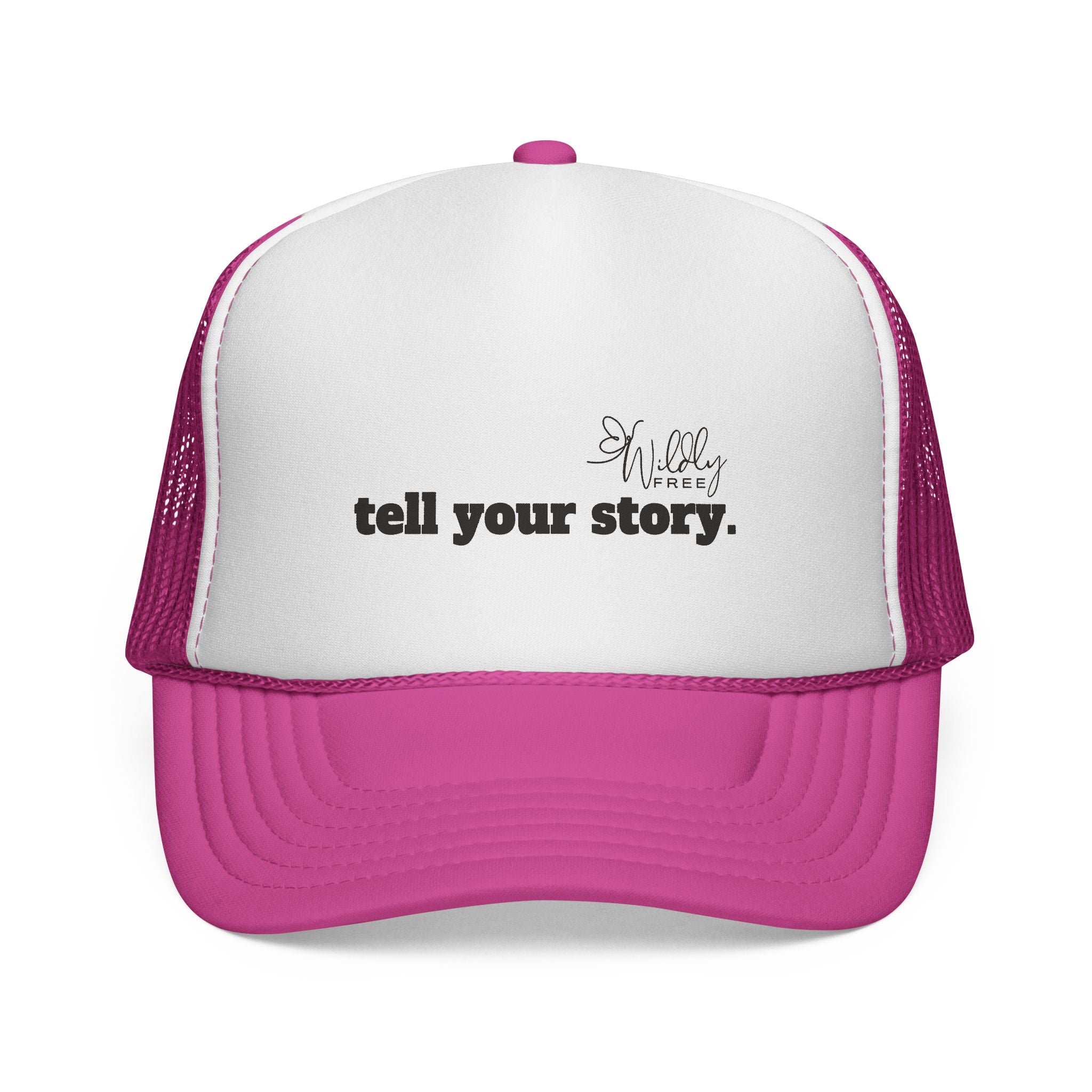 "Tell Your Story." Trucker Hat